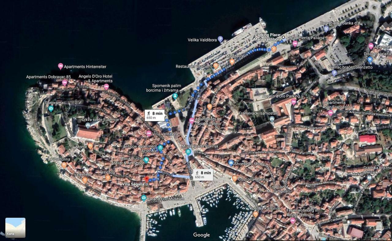 Villa Segalla Rovinj Eksteriør bilde
